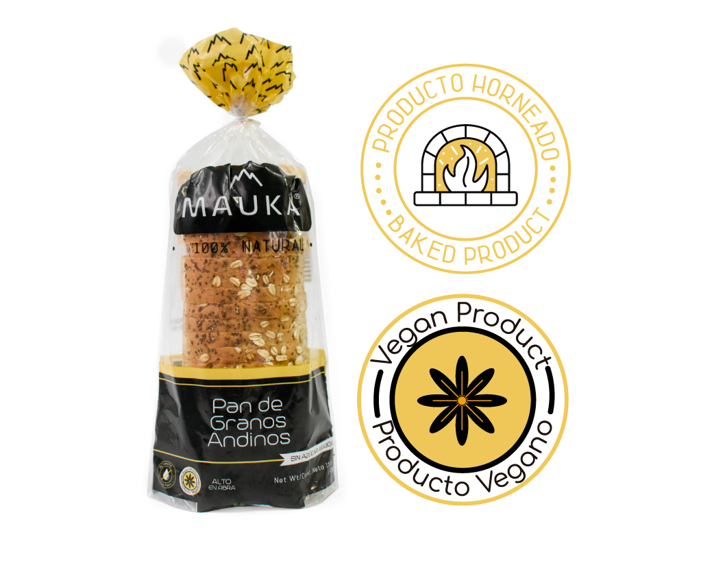 Pan granos andinos 450 gr