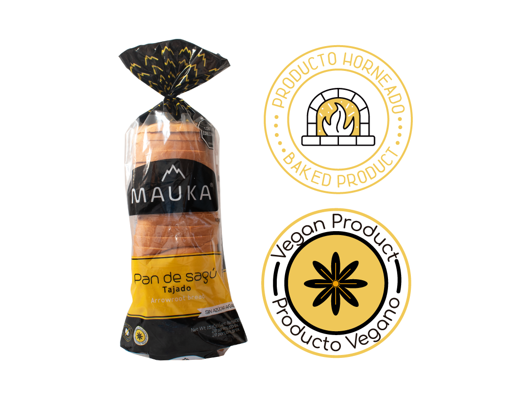 Pan sagú tajado 450 gr