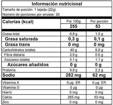 Pan sagú tajado 450 gr - Imagen 3